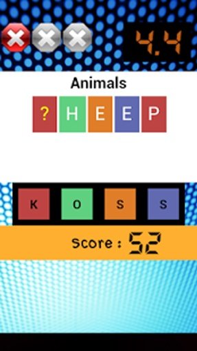 Missing Words Guessing Game截图3