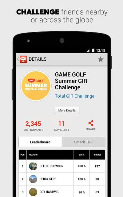 GAME GOLF - GPS Tracker截图2