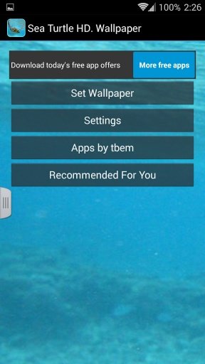 Sea Turtle HD. Wallpaper截图6