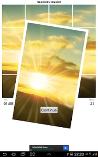 Puzzle Landscape Sun Sky截图4