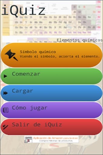 iQuiz elementos qu&iacute;micos截图2