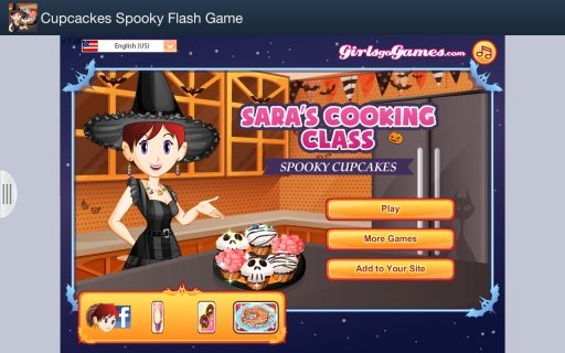 Spooky Cupcakes Flash Game截图2