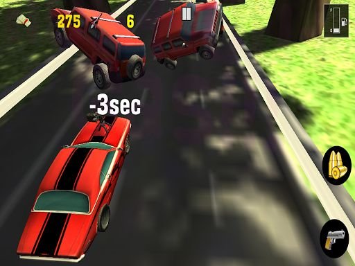 TOP CAR RACE ROAD RAGE FREE 3D截图5