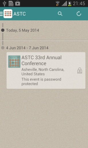 ASTC Conference App截图2