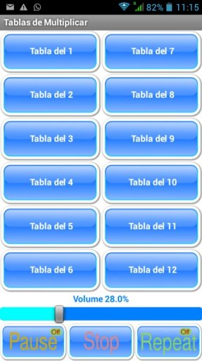 Tablas Multiplicar Reggaeton截图1