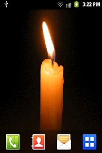 Free Candle Live Wallpaper截图5