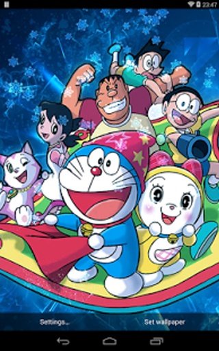 Doraemon Live Wallpaper HD截图2