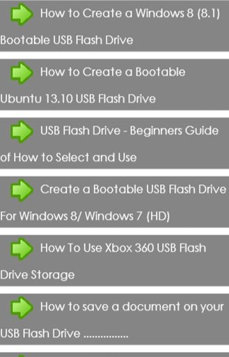 flashdrives usb storage Tips截图1