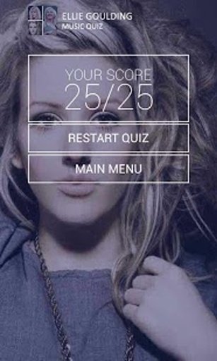 Ellie Goulding Music Quiz截图7