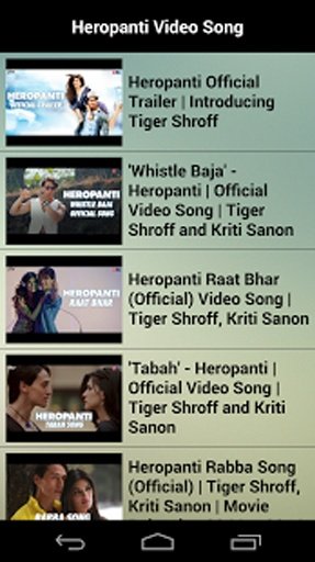 Heropanti Video Song截图6