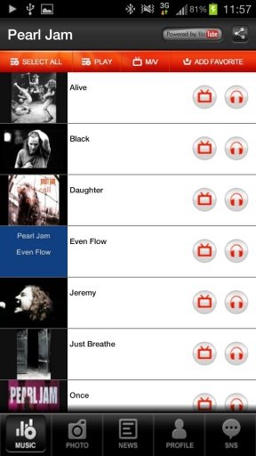 Pearl Jam Music Videos Photo截图1