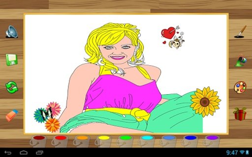 KATY PERRY Coloring截图5