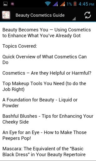 Beauty Cosmetics Reviews截图1