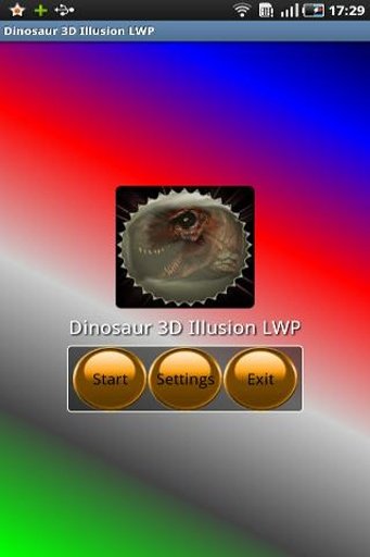 Dinosaur 3D Illusion LWP截图2