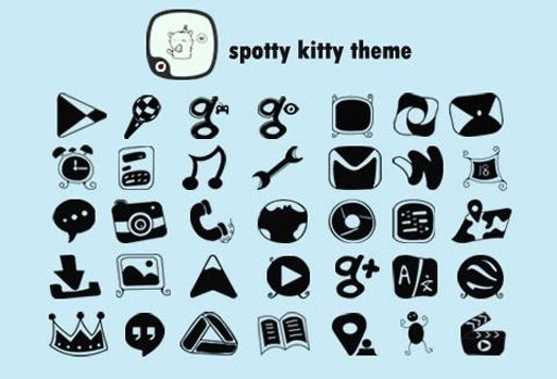 Spotty kitty Theme截图1