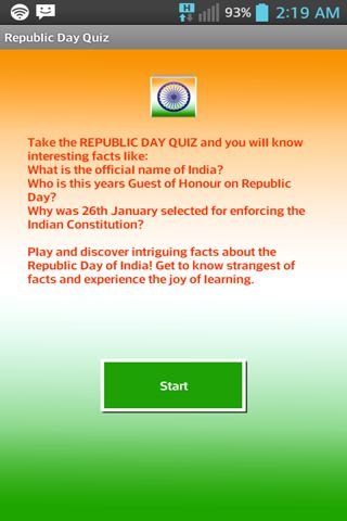 Republic Day Quiz截图2