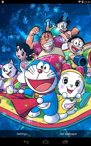 Doraemon Live Wallpaper HD截图6