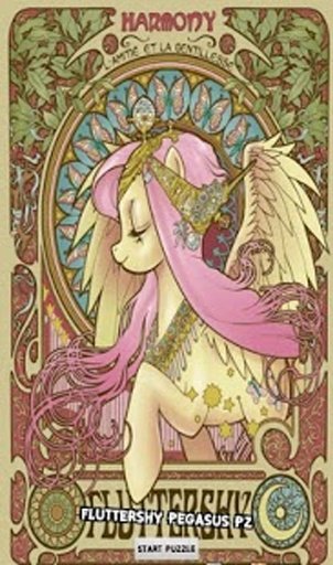 Fluttershy Pony Pegasus Art PZ截图1