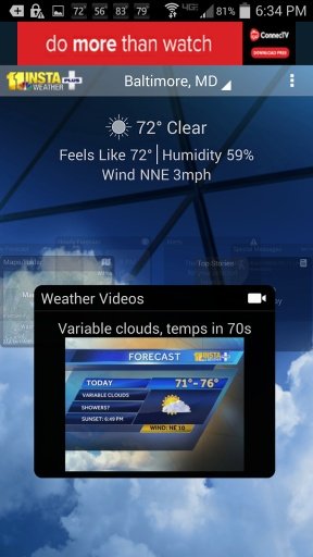 WBAL Weather截图2