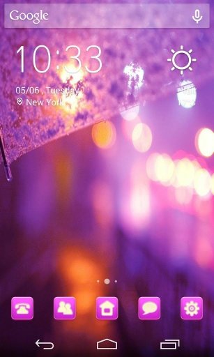 Purple Leisurely Theme截图1