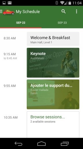 Droidcon Paris 2014截图1