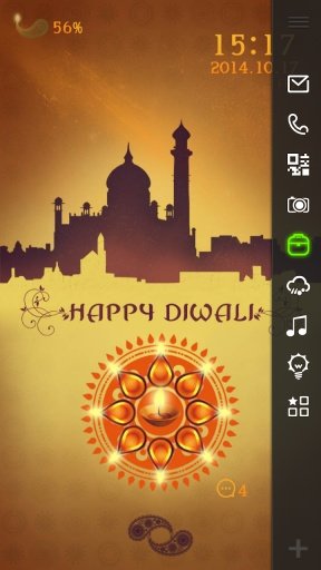 India Diwali Live Locker Theme截图1