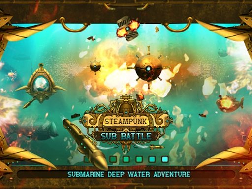 Steampunk Submarine Battle截图5