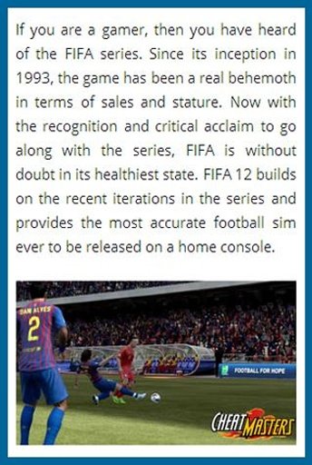 Fifa 12 Sports Tip截图4