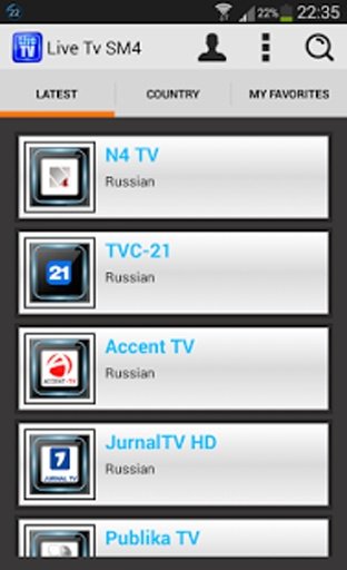 Live TV SM4截图4