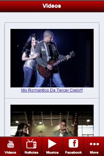 Tercer Cielo: Videos + Music截图1