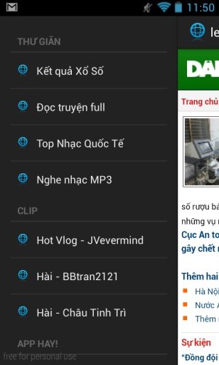 Đọc tin tức D&acirc;n Tr&iacute;截图8