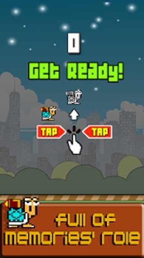 Flappy Turtle-Jetpack fly截图4