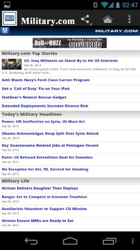 US Military News截图5