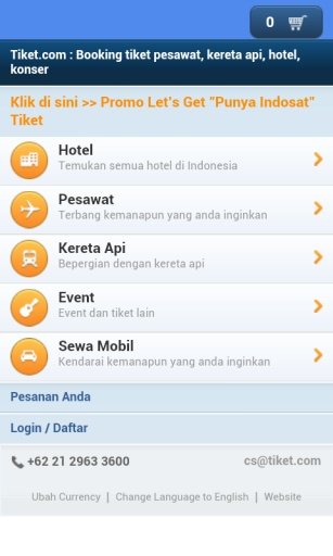 Tiket.com Offical Mobile截图8