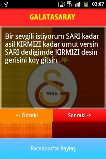 Galatasaray Sözleri截图1