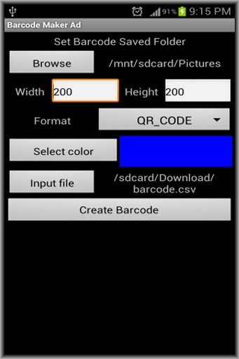 Barcode Maker Ad截图2