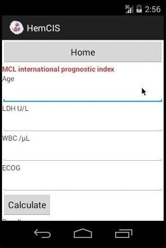 HemCIS Hematology Calculator截图4