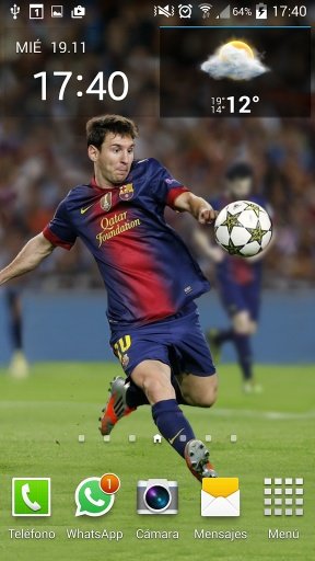 Leo Messi Wallpaper 3DParallax截图1