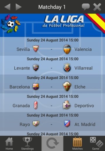 La Liga 2014截图7