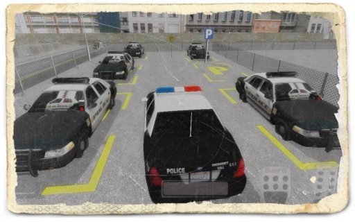 Police Car Park Challenge 3D截图4