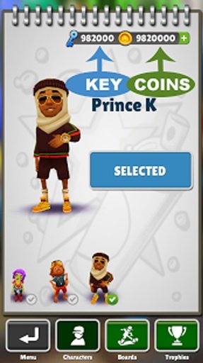 Subway Surfers Cheat Code截图1