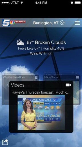 First Alert Weather WPTZ 5截图1