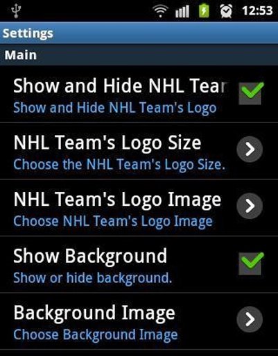 NHL Teams Live Wallpaper截图4