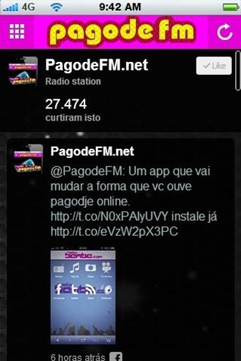 Pagode FM截图3