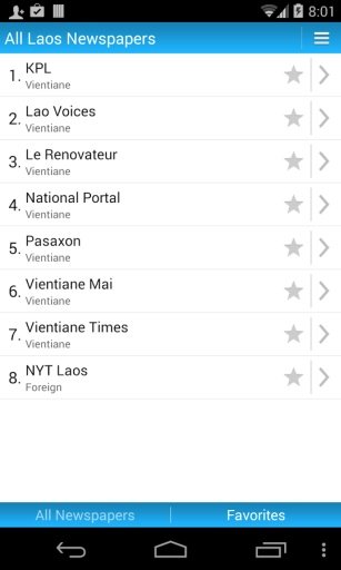 All Laos Newspapers截图3