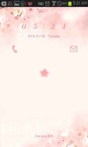 Cherry blossom go locker theme截图2