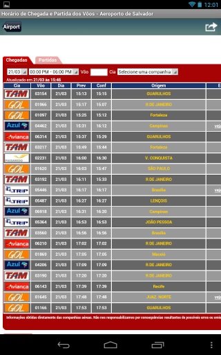 Salvador Airport + Flight Tracker截图3