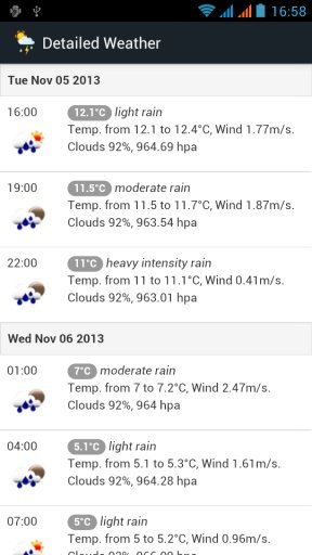 Weather Baden截图5