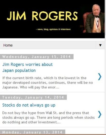 Jim Rogers News截图2