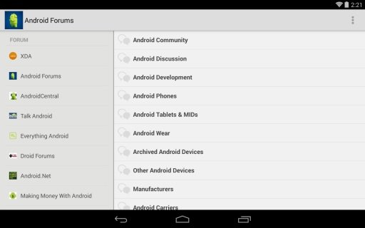 Talk Android Forums截图5